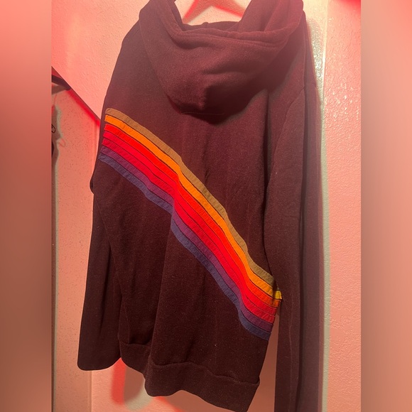 Aviator Nation Disco 7 Stripe Hoodie - Picture 4 of 5